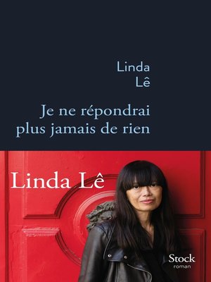cover image of Je ne répondrai plus jamais de rien